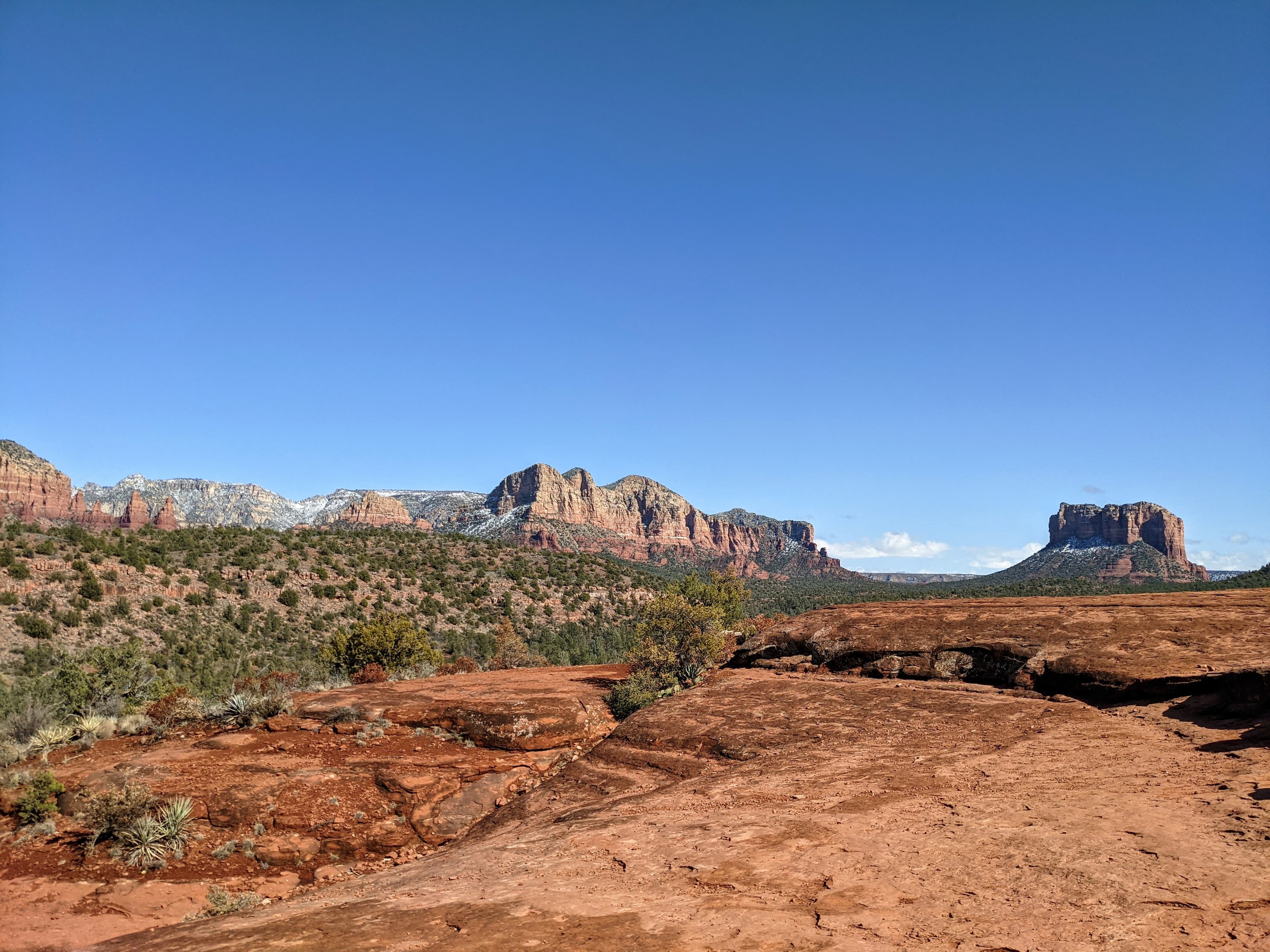 The view from Bell Rock in Sedona