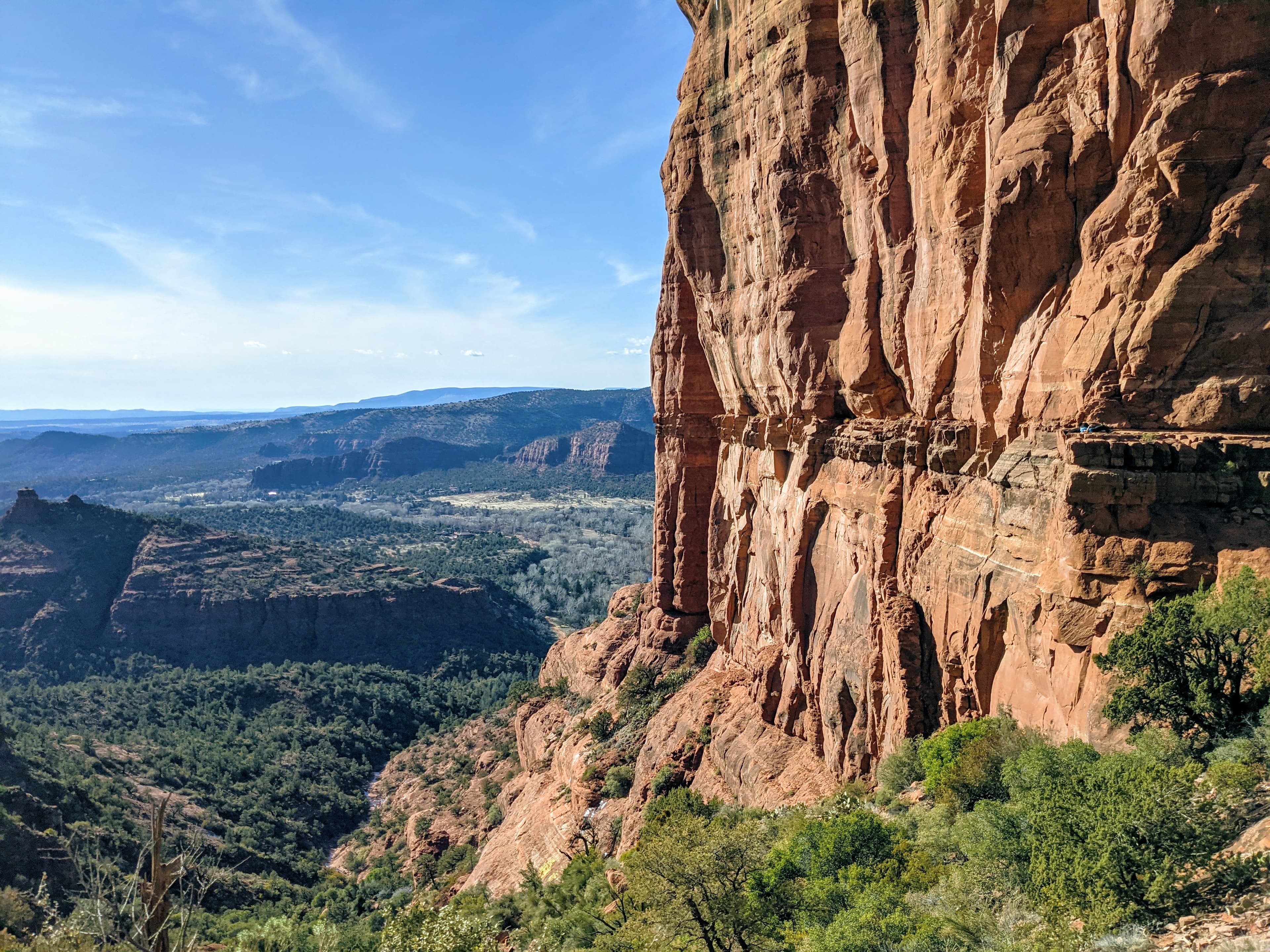 The view from Bell Rock in Sedona