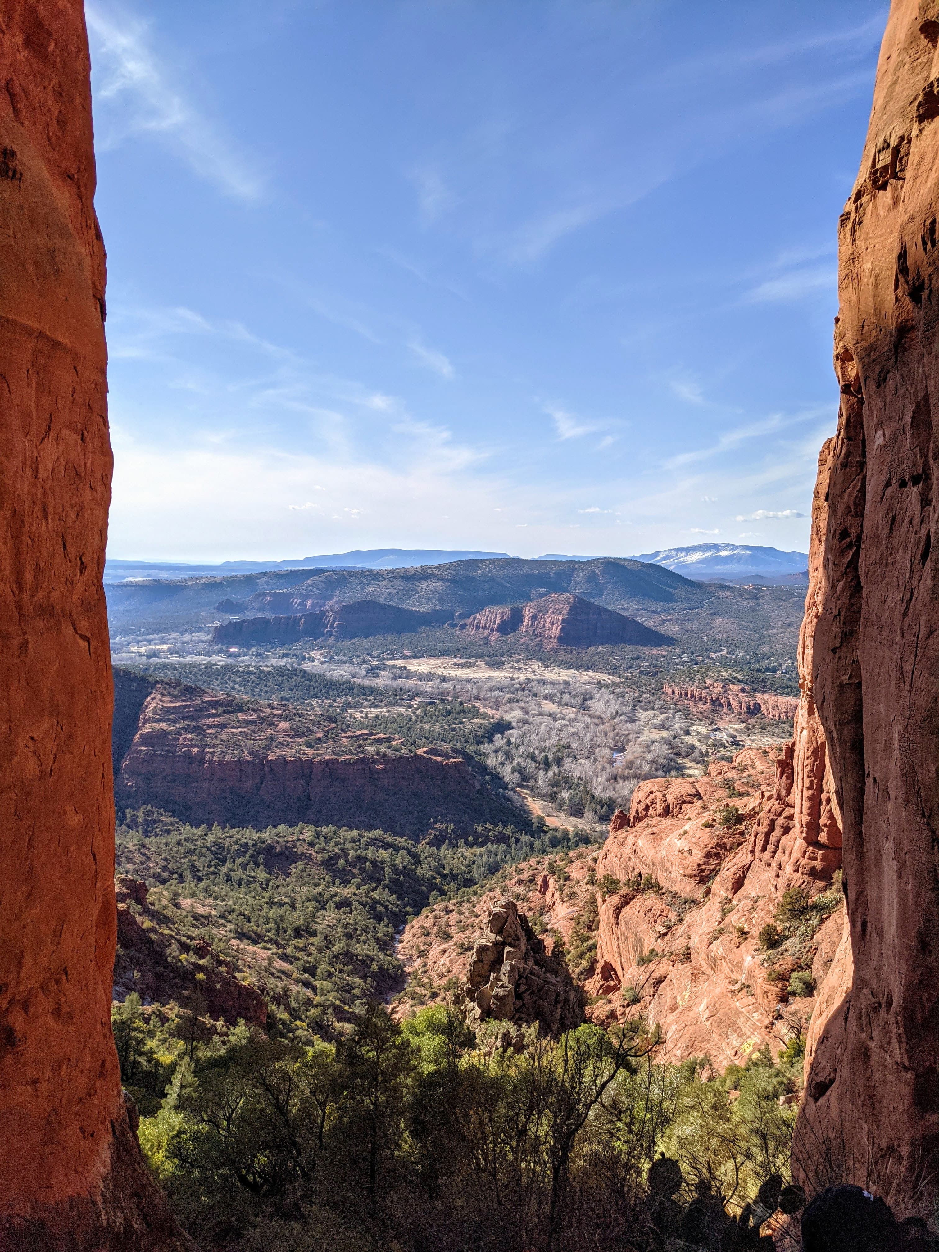 The view from Bell Rock in Sedona