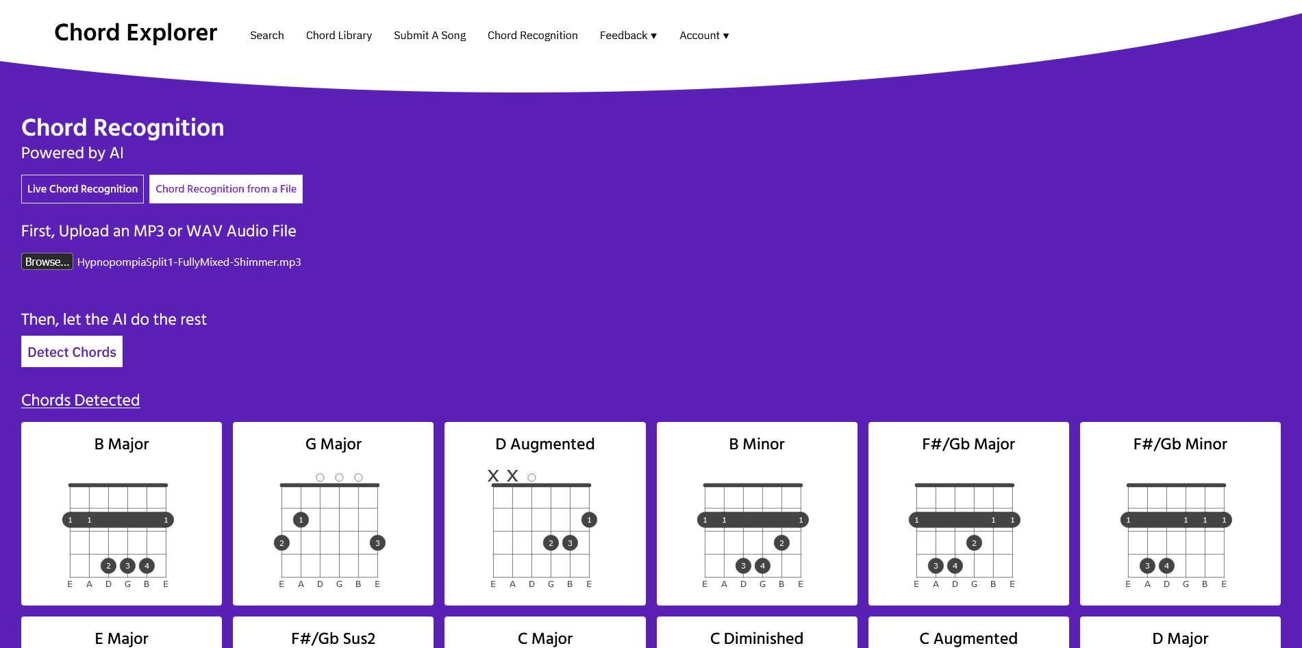 Chord Recognition