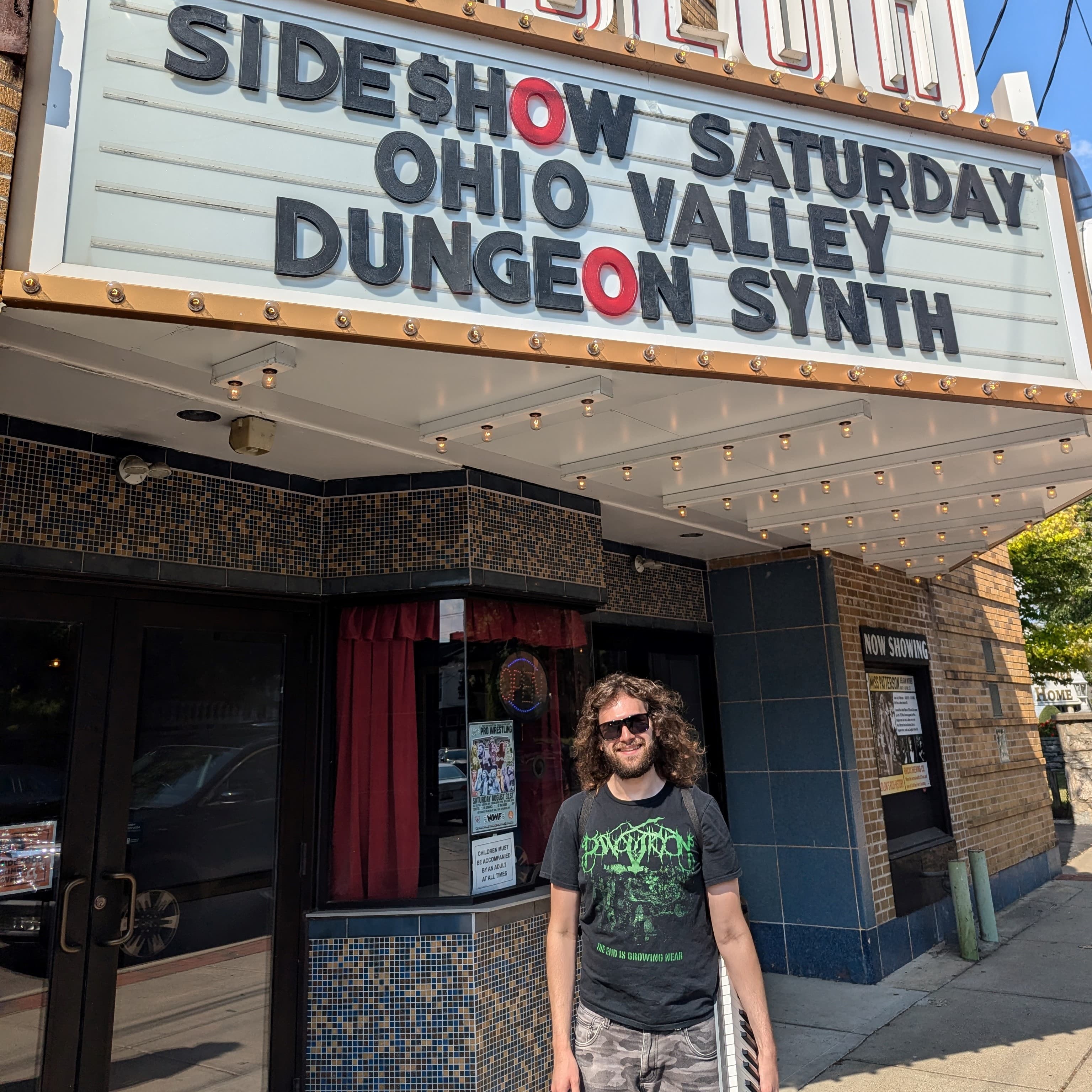Me Outside the Venue