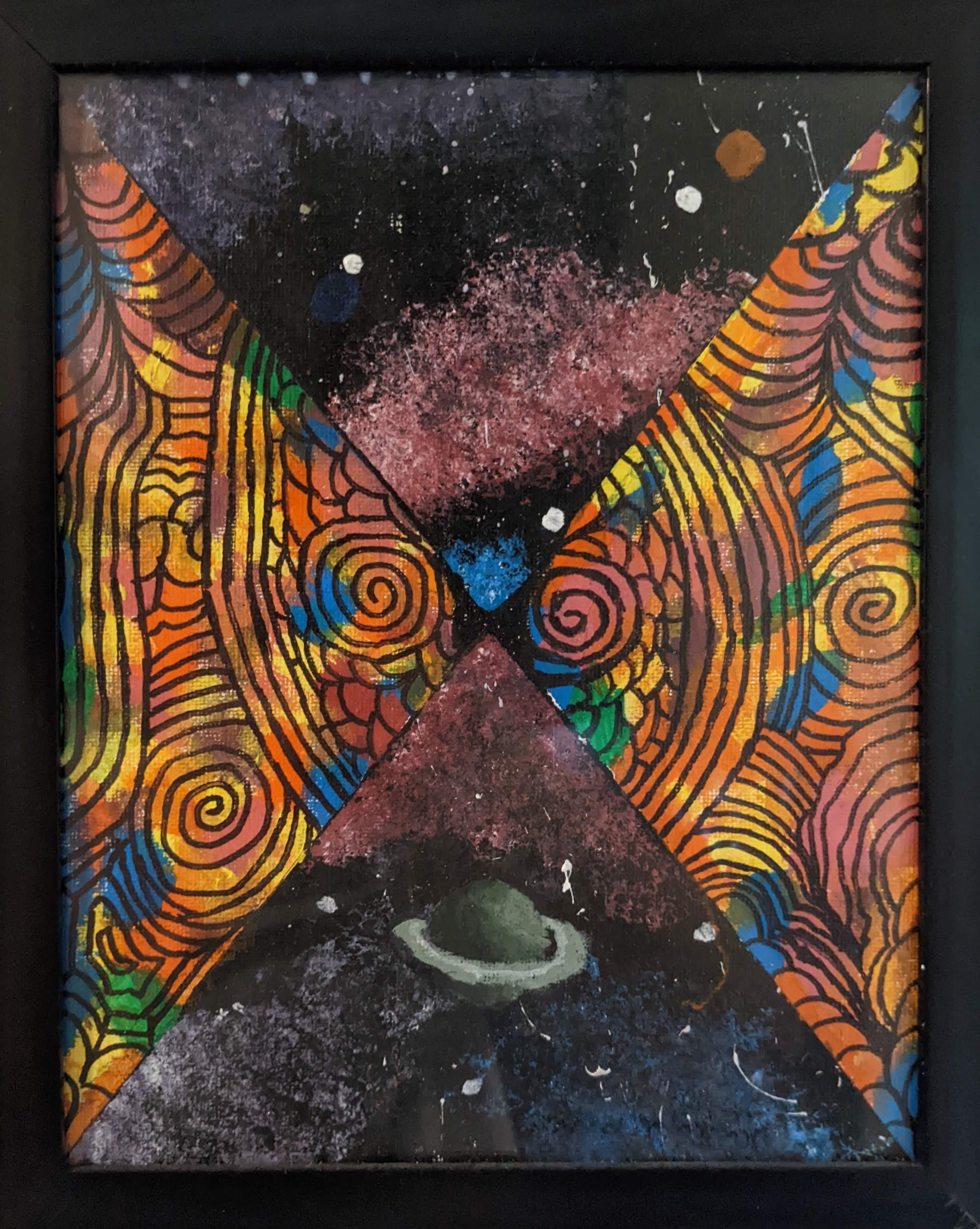 Acrylic painting on canvas