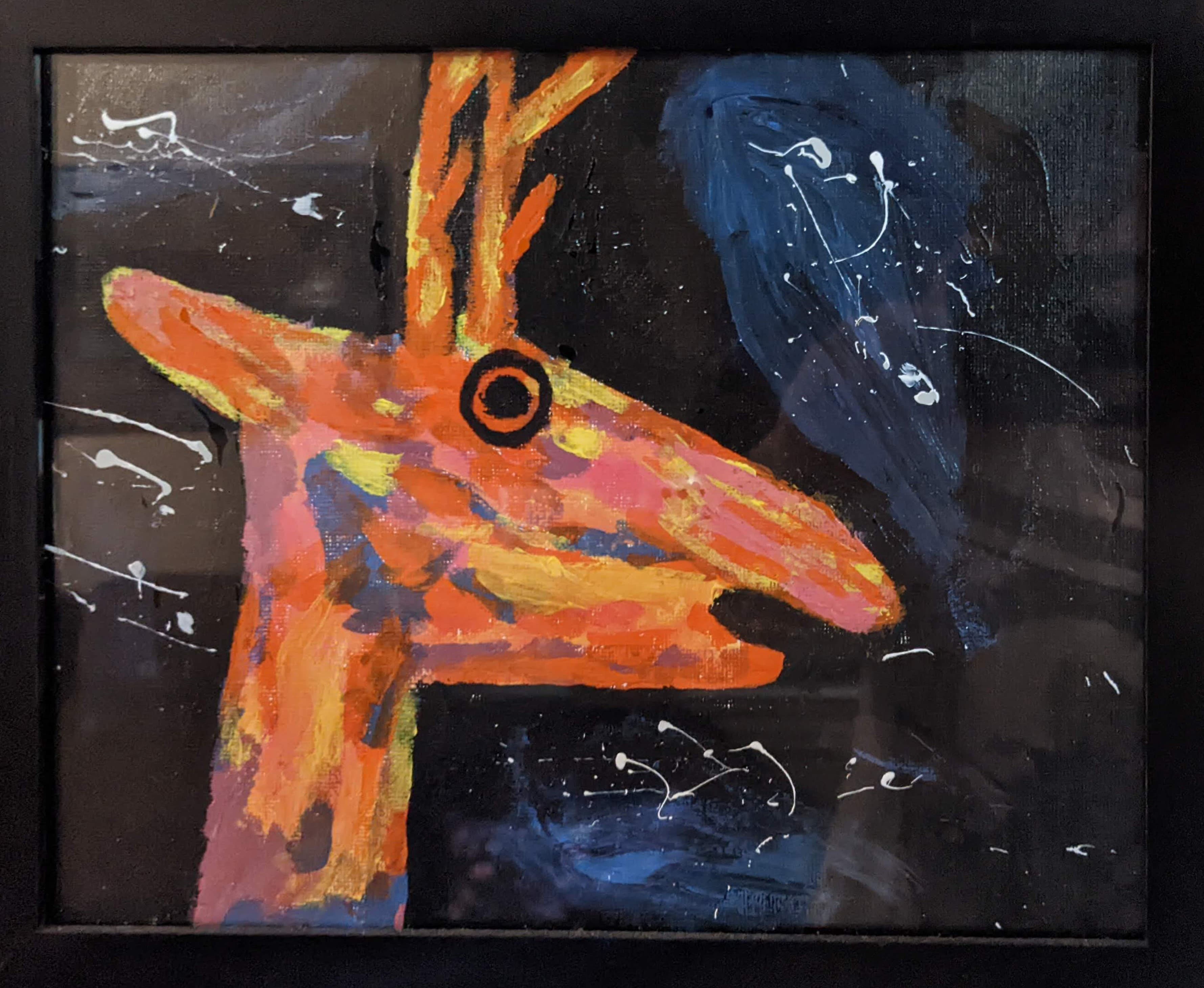 Acrylic painting on canvas
